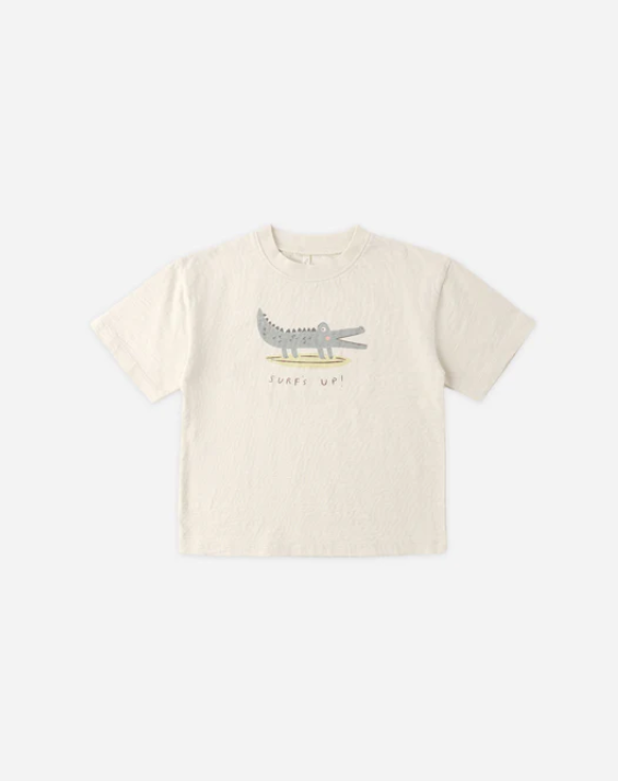RYLEE + CRU RELAXED TEE ALLIGATOR