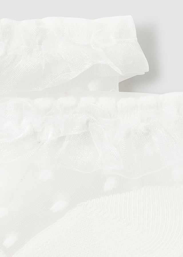 MAYORAL PLUMETI SOCKS - OFF WHITE