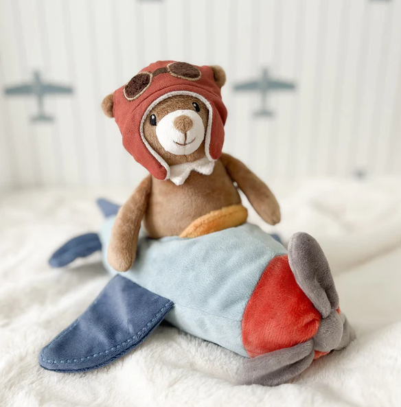 MON AMI PILOT BEAR AND PLANE