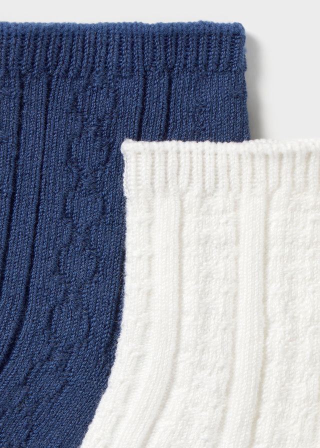 MAYORAL 2 PACK COTTON SOCKS