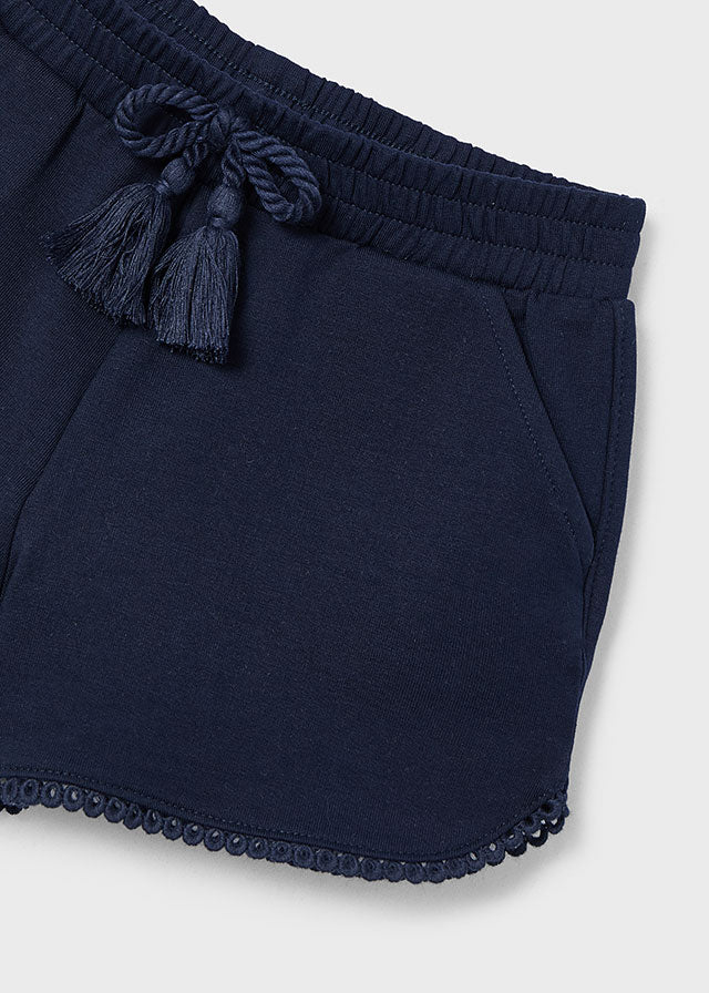 MAYORAL GIRL SPORTS SHORT - NAVY
