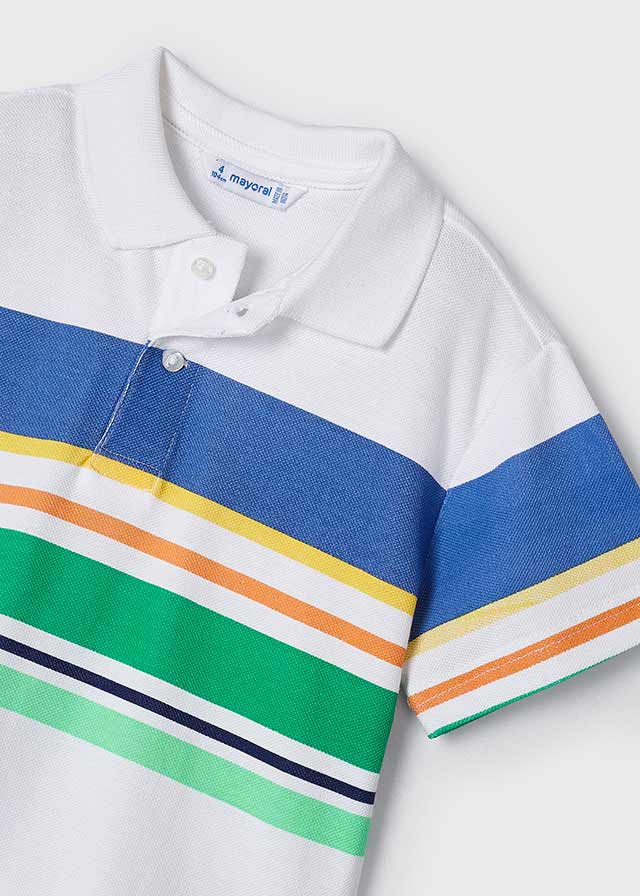 MAYORAL BOYS STRIPED POLO SHIRT