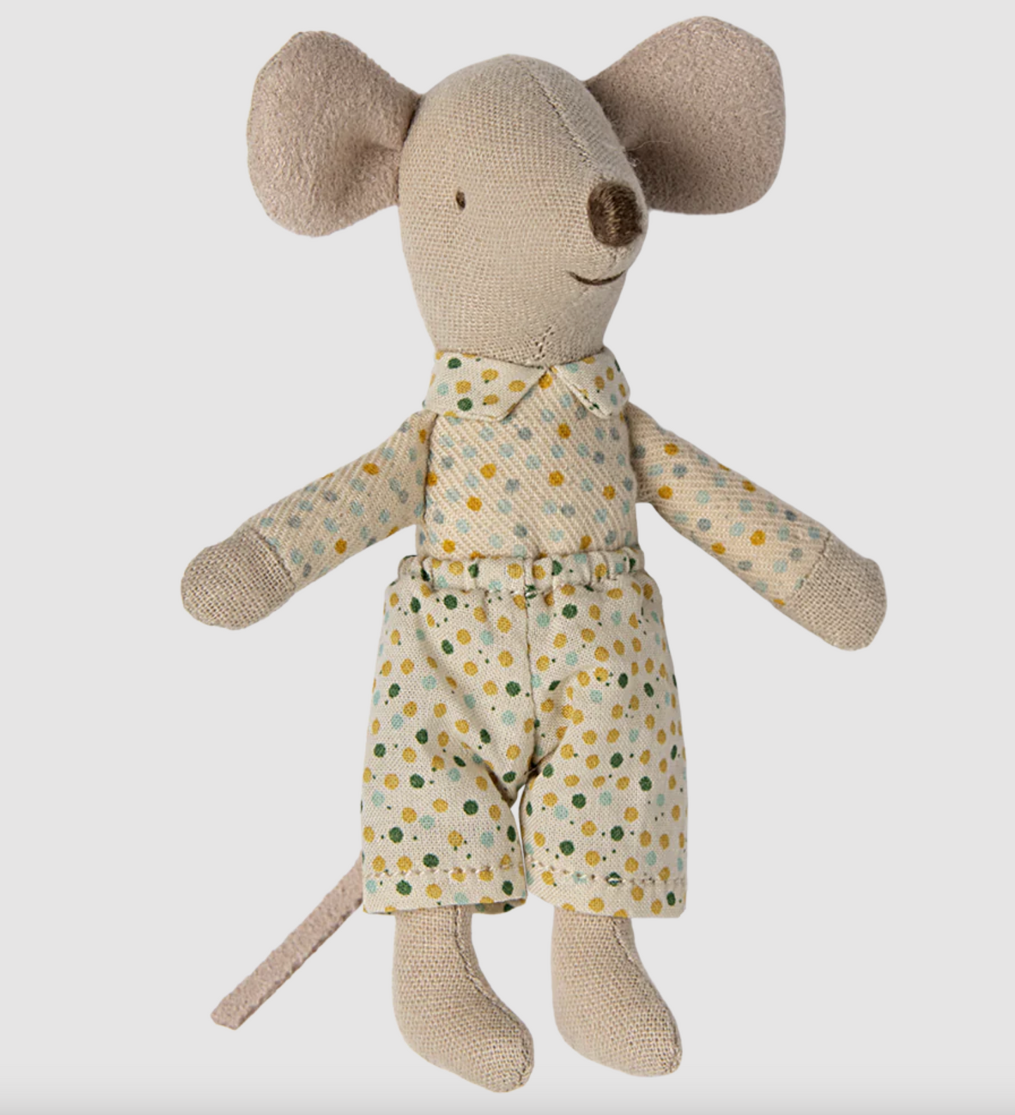 MAILEG LITTLE BROTHER MOUSE IN MATCHBOX