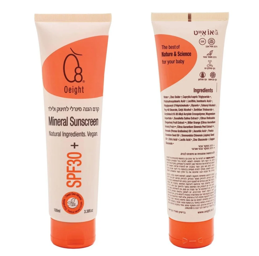 OEIGHT MINERAL SUNSCREEN SPF 30, 100ML