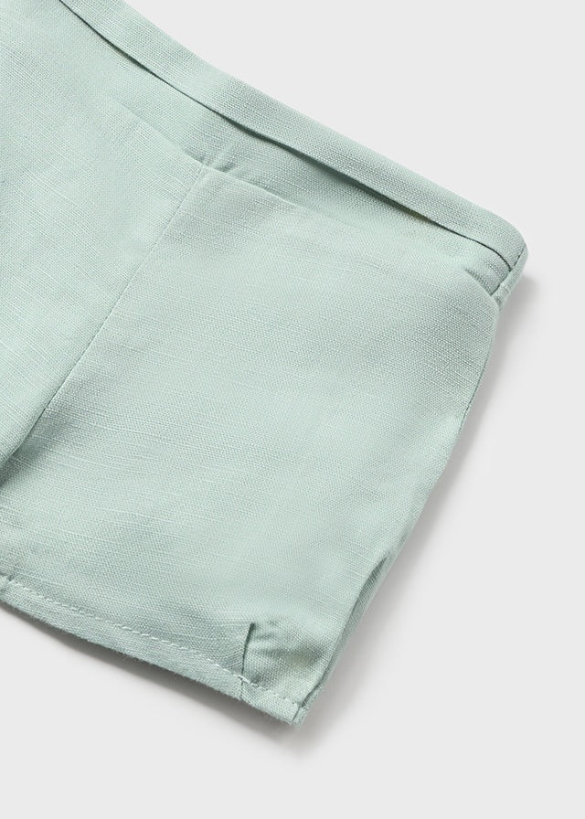 MAYORAL 2PC LINEN SHORT SET