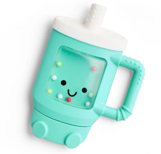SWEETIE SHAKE PLUS RATTLE & TEETHER - TUCKER THE TUMBLER