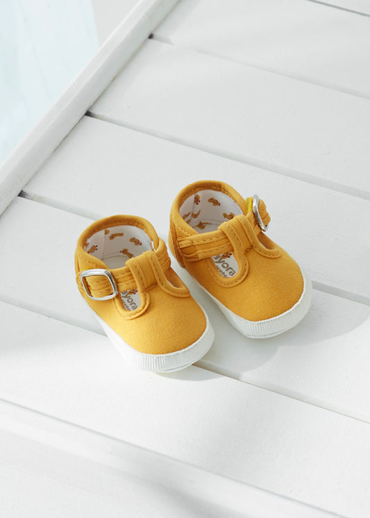MAYORAL CANVAS SHOES - YELLOW