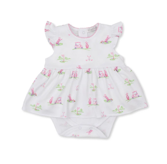 KISSY KISSY BODYSUIT DRESS PINK GOLF