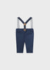 MAYORAL PANTS WITH SUSPENDERS- NAVY