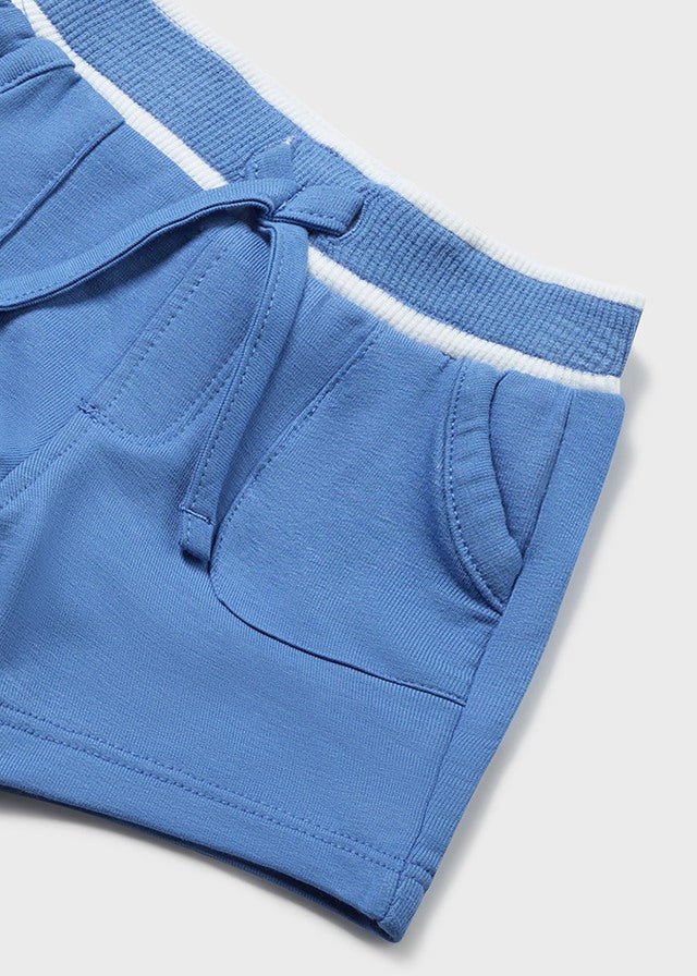 MAYORAL FRENCH TERRY SHORTS - BLUE