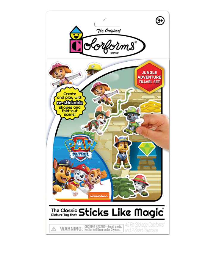 COLORFORMS TRAVEL PLAY SETS - PAW PATROL