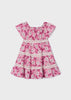 MAYORAL PEONY PRINTED DRESS