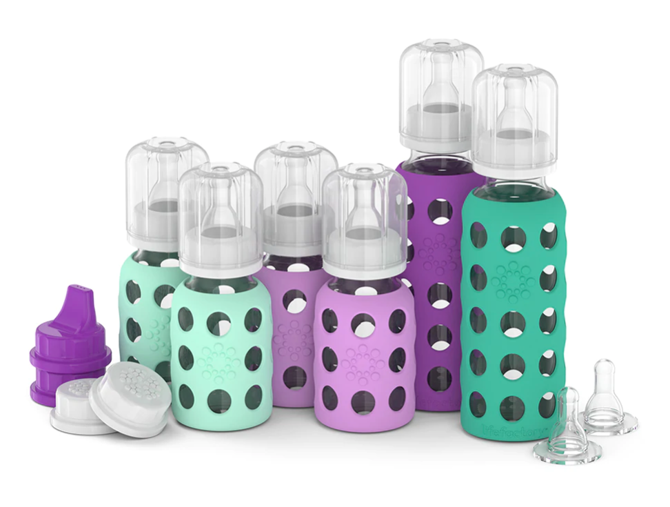 LIFEFACTORY 6-BOTTLE BABY STARTER KIT - GRAPE