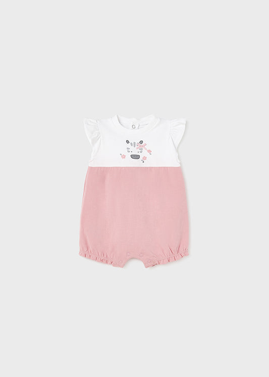 MAYORAL ZEBRA SHORT ROMPER