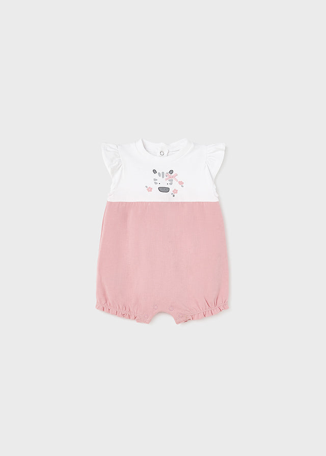 MAYORAL ZEBRA SHORT ROMPER