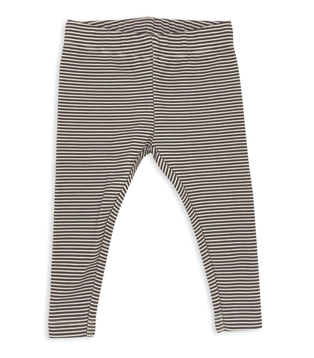 STRIPE RIB KNIT BABY LEGGING
