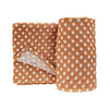 POLKA DOT SWADDLE - AMBER