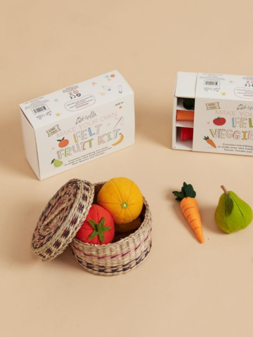 FELT FRUIT CRAFT SET