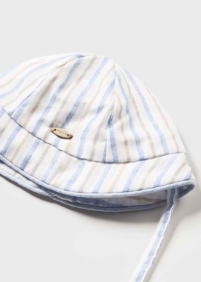 MAYORAL COTTON ROMPER WITH HAT