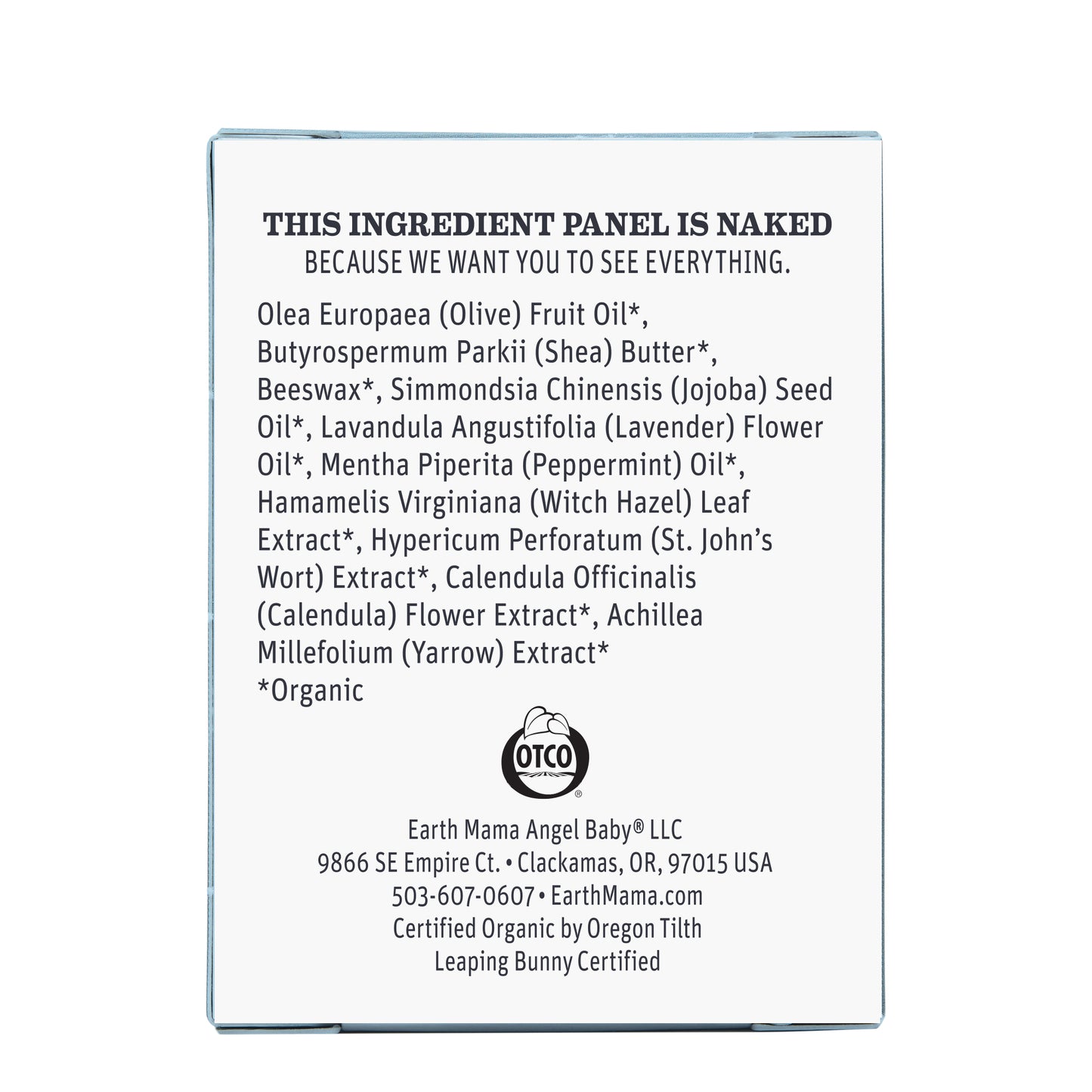 ORGANIC PERINEAL BALM 2 FL. OZ.