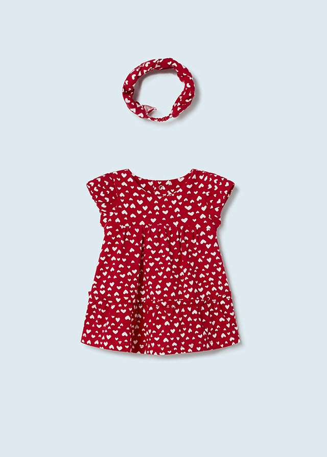 Mayoral Knitted Dress with Headband 12M (12-18 Months)