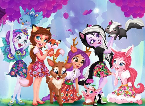 ENCHANTIMALS (100 pc Puzzle)