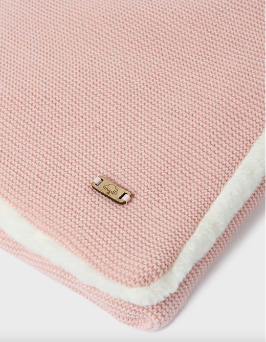 MAYORAL KNITTED BABY CARRYCOT BAG