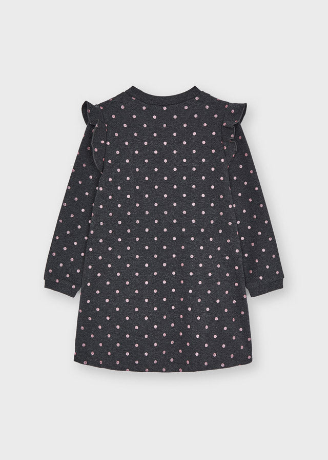 MAYORAL GLITTER POLKA DOT DRESS