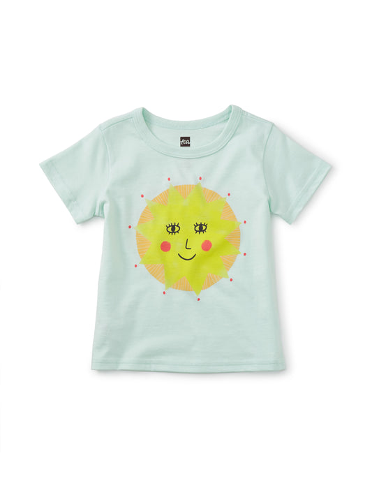 TEA SUNNY SIDE BABY GRAPHIC TEE - GARDEN PARTY
