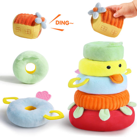 DUCK PLUSH STACKING RINGS