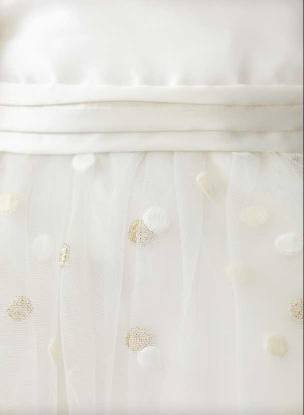 ABEL & LULA POLKA DOT TULLE DRESS