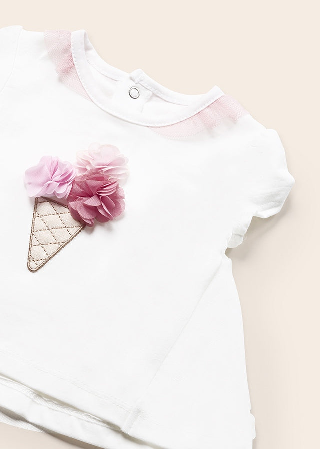 MAYORAL 2PC ROMPER SET