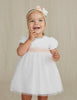 ABEL & LULA FLOCKED FLOWERS DRESS BABY