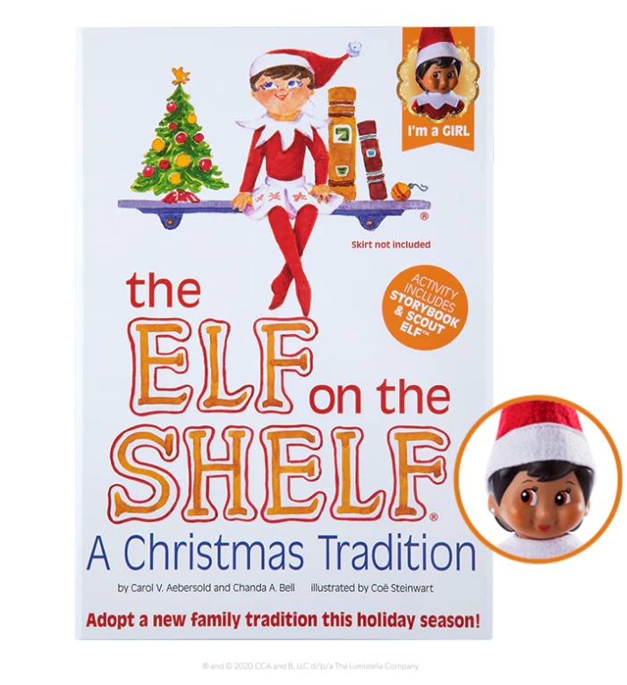 ELF ON THE SHELF - GIRL DARK TONE