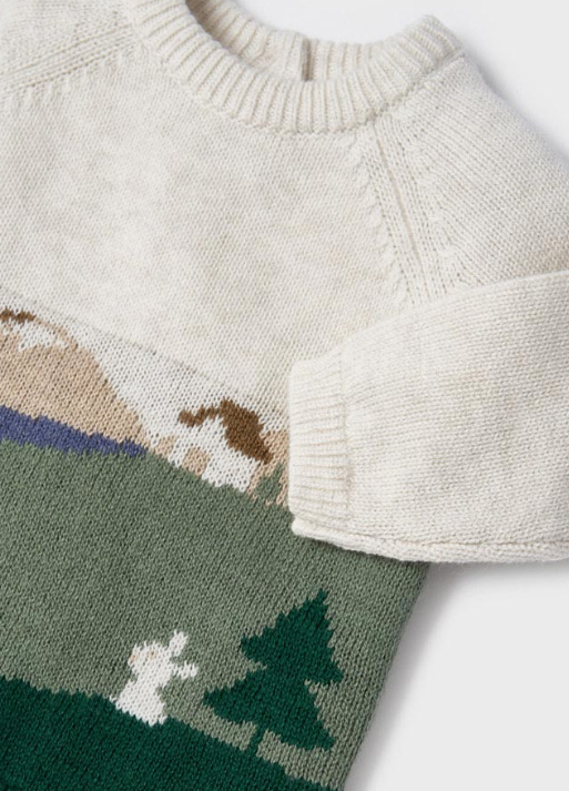 MAYORAL JACQUARD SWEATER