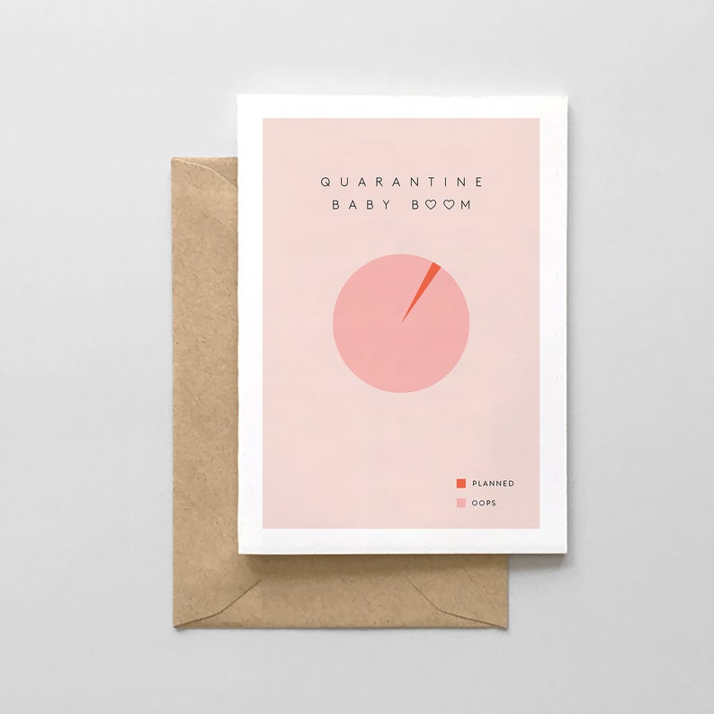 QUARANTINE BABY BOOM CARD