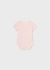MAYORAL COTTON SHORT SLEEVE BODYSUIT - PINK