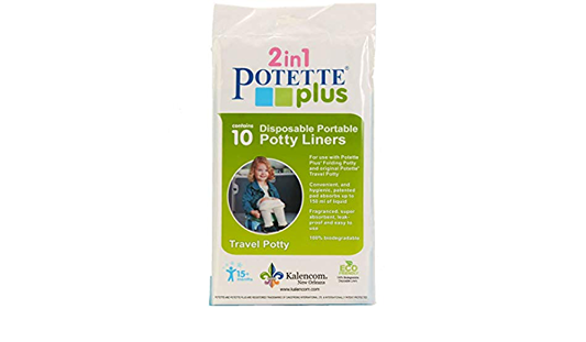 POTETTE PLUS DISPOSABLE PORTABLE POTTY LINERS