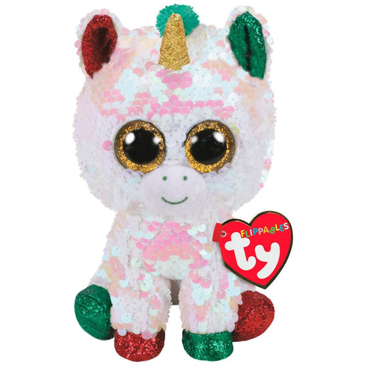 TY BEANIE CHRISTMAS UNICORN STARDUST - REGULAR