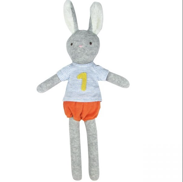 1ST YEAR BIRTHDAY MEDIUM BUNNY