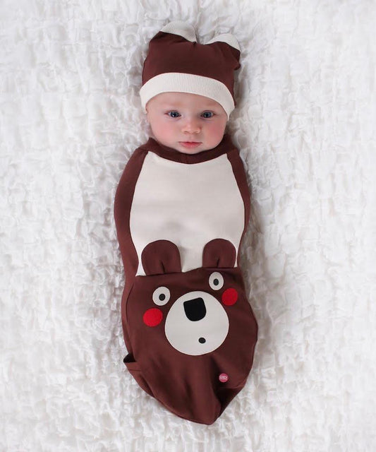 BEAR BABY COCOON SWADDLE 0-3M