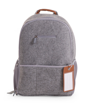 FELT NURSERY BACKPACK - GREY