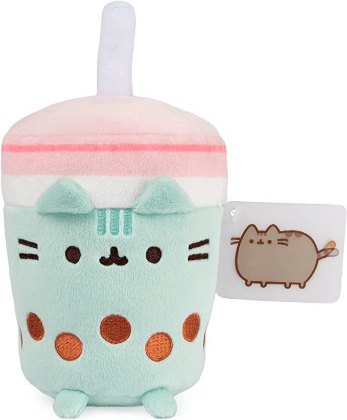GUND PUSHEEN BOBA TEA SIP