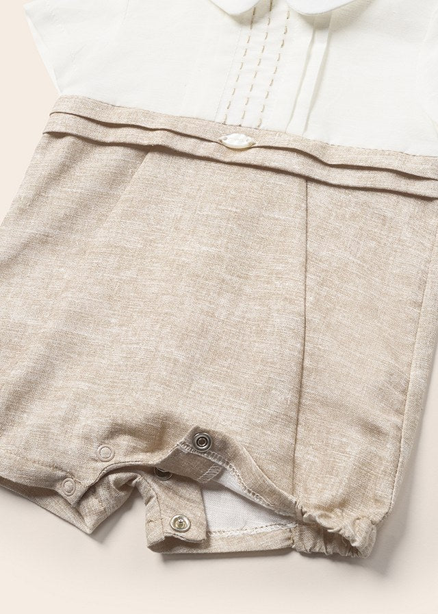 MAYORAL LINEN ROMPER