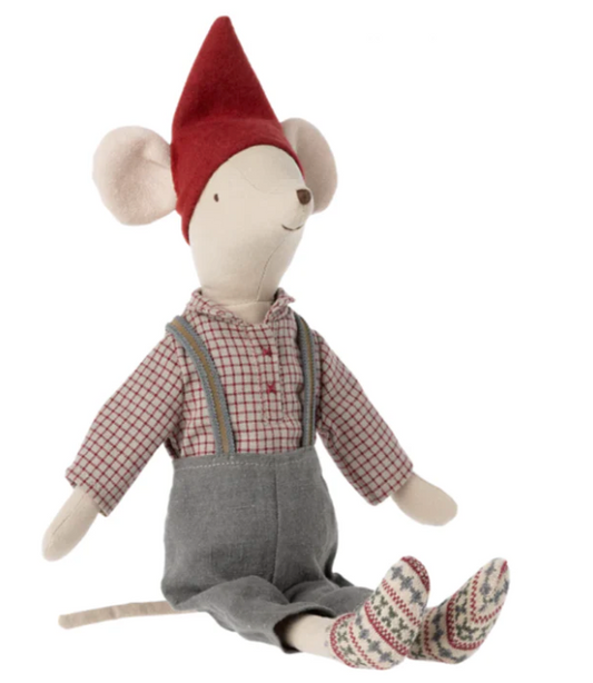 MAILEG CHRISTMAS MOUSE, MEDIUM - BOY