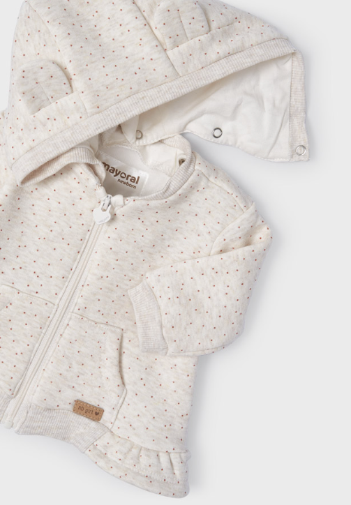 MAYORAL ZIP UP HOODIE SWEATSHIRT