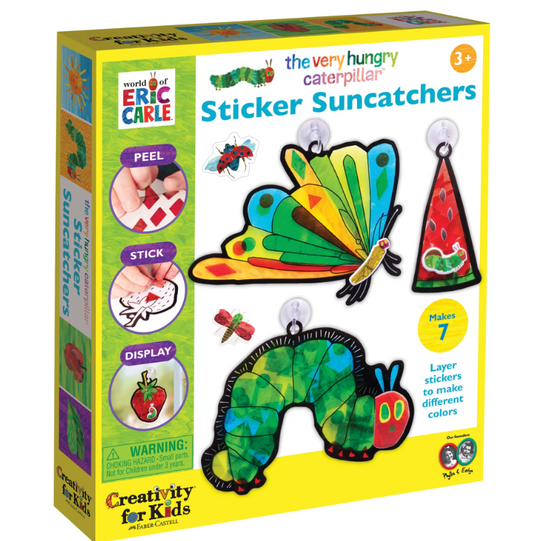 VERY HUNGRY CATERPILLAR STICKER SUNCATCHER