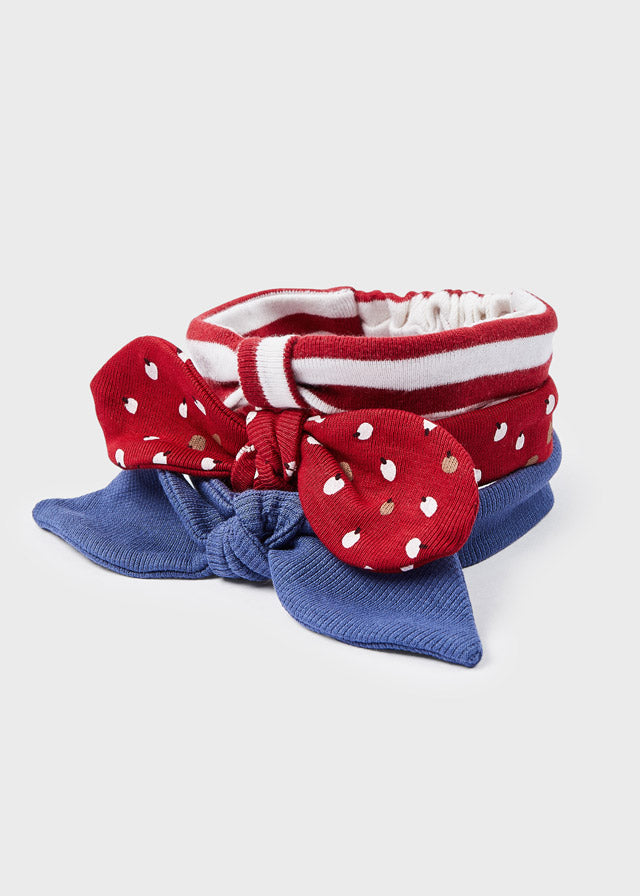 3PCS HEADBAND SET MISTLETOE