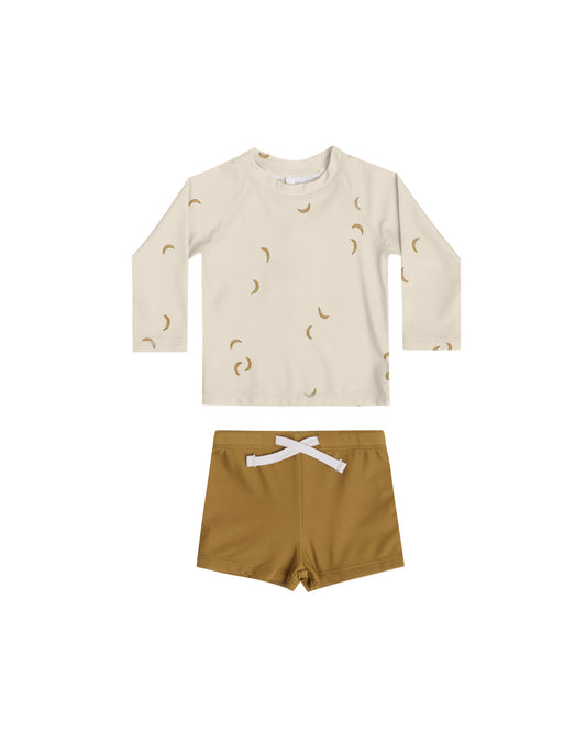 RASH GAURD BANANAS SET