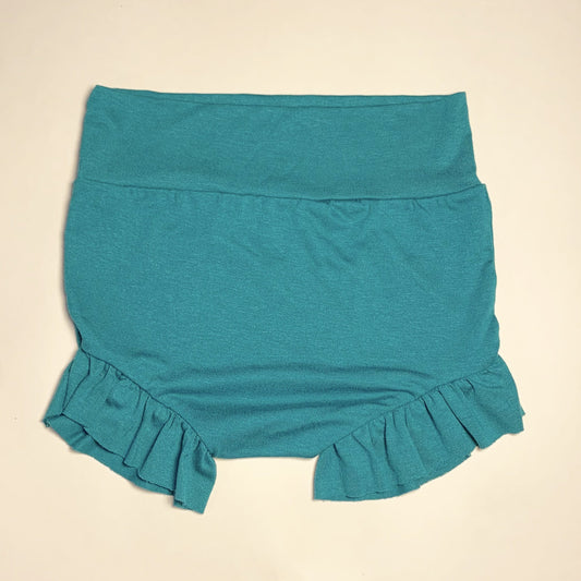 SUGAR + MAPLE HIGH WAIST BLOOMER PEACOCK